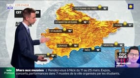 Météo Côte d’Azur: grand soleil et ciel bleu ce lundi, jusqu'à 18 degrés à Nice