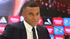 Kylian Mbappé, à Madrid le 16 juillet 2024