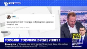 Avec les vacances de la Toussaint, va-t-il y avoir une ruée vers les zones vertes ?