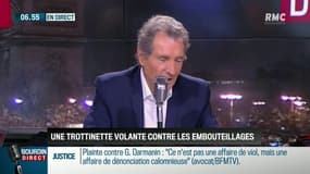 Une trottinette volante contre les embouteillages