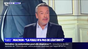 ÉDITO - Emmanuel Macron qui estime que "la foule n'a pas de légitimité": "