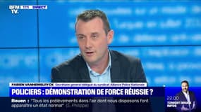 Manifestation: 27.000 policiers dans la rue (syndicat Alliance Police Nationale)