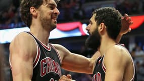 Pau Gasol et Nikola Mirotic