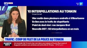 Villeurbanne: 10 personnes interpellées au Tonkin dans un coup de filet contre le trafic de stupéfiants