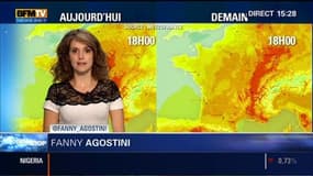 La météo pour ce samedi 4 juillet 2015