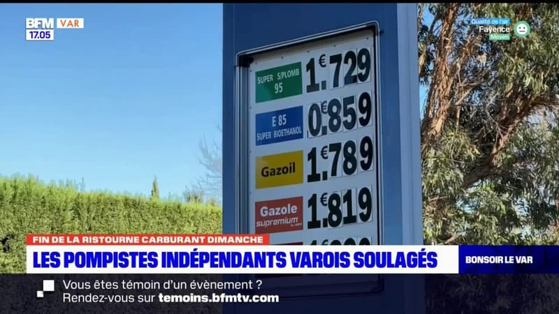 Var: les pompistes indépendants soulagés