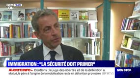 Nicolas Sarkozy: "Il faut garantir aux Français que nous ne sommes pas décidés à tolérer sur le sol de la République des gens qui, manifestement, ne partagent aucune de nos valeurs"