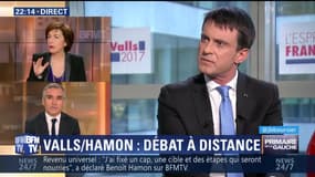 Valls-Hamon: duel à distance (1/4)