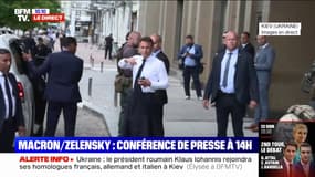 Ukraine: Emmanuel Macron se met en route pour Irpin