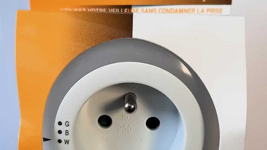 Cette veilleuse est rappelée en raison de risque de choc électrique Cette veilleuse est rappelée en raison de risque de choc électrique