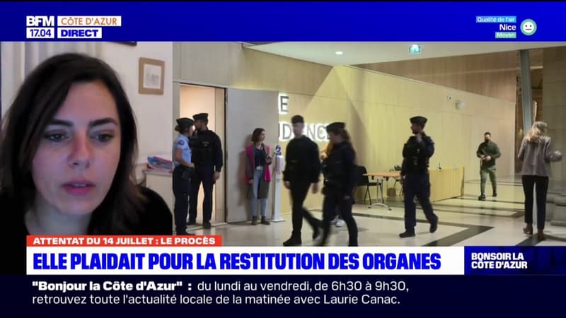 Procès de l'attentat de Nice: la restitution des organes prélevés aux victimes aurait dû "être faite il y a six ans"