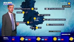 Météo Rhône: un lundi ensoleillé, jusqu'à 12°C attendus à Lyon