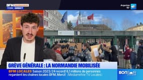 Normandie: grève générale ce mardi pour réclamer l'abrogation de la réforme des retraites et l'augmentation des salaires