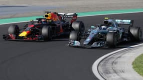 Daniel Ricciardo et Valtteri Bottas