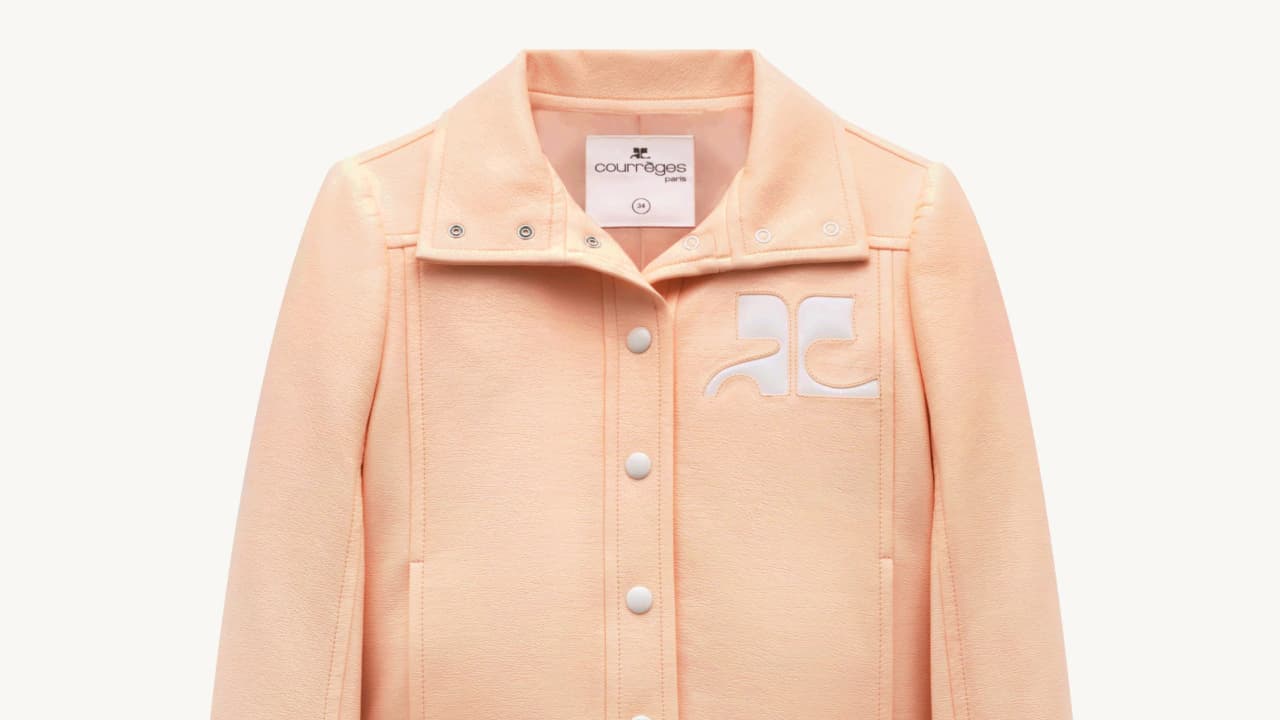Blouson en vinyle Courrèges Blouson en vinyle Courrèges