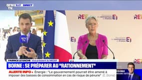 Sobriété énergétique: pour Fabrice Le Saché (Medef), "il faut qu'on se serre tous la ceinture, il n'y a pas les entreprises d'un côté et la population de l'autre"