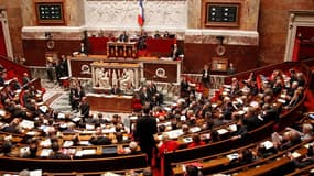 Les députés dans l'hémicycle de l'Assemblée nationale