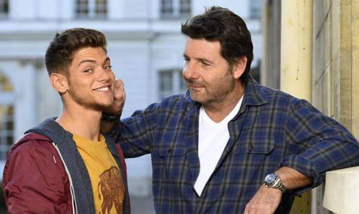 Rayane Bensetti et Philippe Lellouche dans la série "Clem". Rayane Bensetti et Philippe Lellouche dans la série "Clem".
