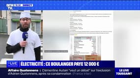 "Si le prix de l'électricité ne change pas rapidement, je me verrai contraint de fermer mon entreprise": ce boulanger ne peut plus payer ses factures d'électricité
