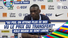 "Au PSG, on attend plus de moi vu le prix du transfert", Kolo Muani se sent plus "libéré" en Équipe de France
