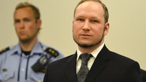 Anders Breivik à la cour centrale d'Oslo en août 2012.