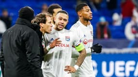 Memphis Depay et Jeff Reine-Adélaïde (OL)