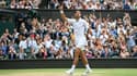 Novak Djokovic en finale de Wimbledon