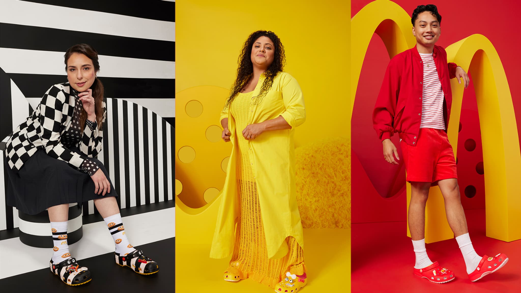 McDonald's et Crocs dévoilent une collection inédite.