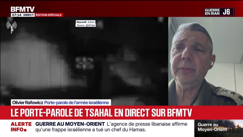 Guerre au Moyen-Orient: "Les opérations d'Israël vont s'intensifier", selon Olivier Rafowicz, porte-parole de l'armée israélienne