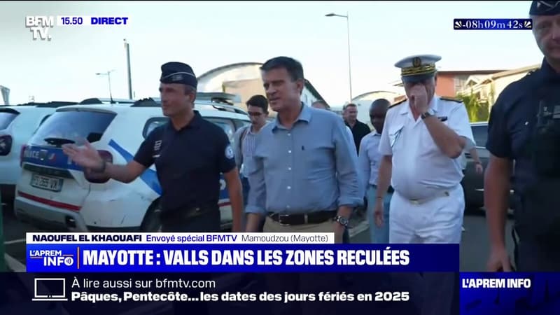 Mayotte: Manuel Valls interpellé par des Mahorais dans les zones reculées de l'archipel