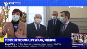 Dépistage massif: les retrouvailles entre Édouard Philippe et Olivier Véran au Havre