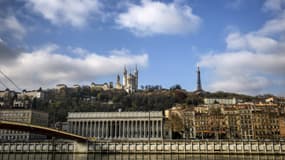 La basilique de Fourvière, à Lyon.