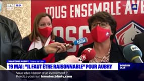 Martine Aubry sur le déconfinement: "Il faut être raisonnable"