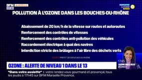 Bouches-du-Rhône: nouvel épisode de pollution à l'ozone