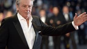 Alain Delon au festival de Cannes en 2013. 