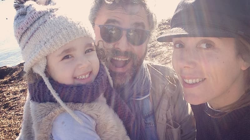 Rose, Fabrice et Emilie Augustin. 