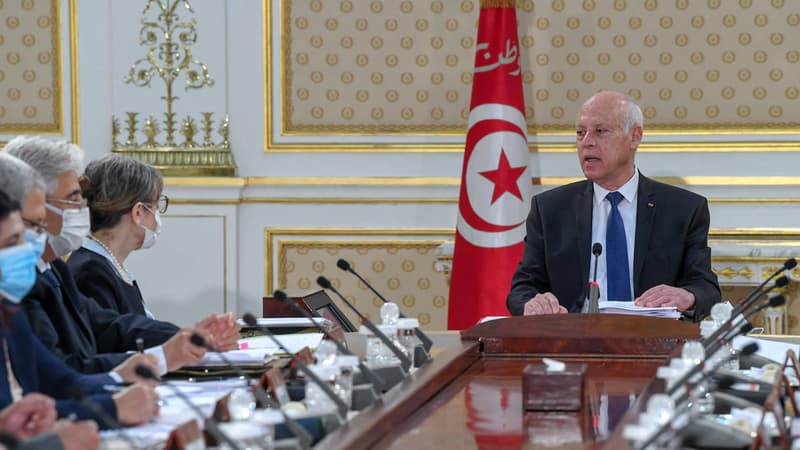 Kais Saied, le 14 octobre.