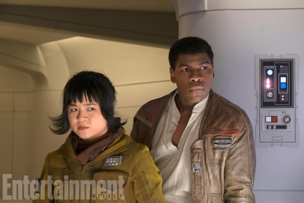 Rose (Kelly Marie Tran) et Finn (John Boyega) dans "Star Wars VIII: les Derniers Jedi"