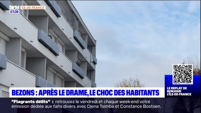 Octogénaire tué à Bezons: les habitants sous le choc