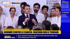 Intelligence artificielle: "je veux qu'on soit les meilleurs", assure Emmanuel Macron