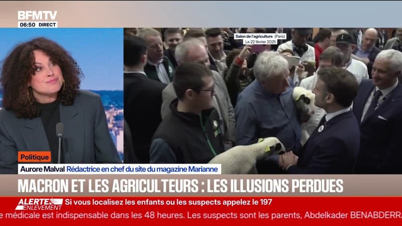 SIGNÉ POLITIQUE - Ouverture de la 62e édition du Salon de l'Agriculture: "Emmanuel Macron et les agriculteurs, c'est finalement l'histoire d'une désillusion"