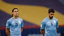 Edinson Cavani et Luis Suarez sous le maillot de l'Uruguay