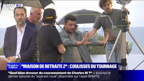 Dans les coulisses du tournage de "Maison de retraite 2" avec Kev Adams