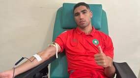 L'appel aux dons du sang d'Achraf Hakimi pour venir en aide aux blessés après le séisme au Maroc