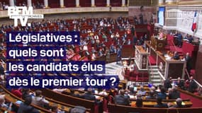  Ces candidats qui ont été élus dès le premier tour des législatives 