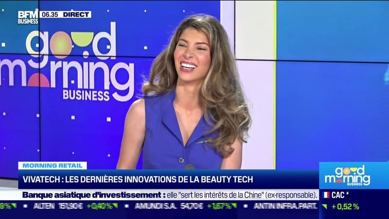 Morning Retail : Les dernières innovations de la beauty tech au salon VivaTech, par Noémie Wira - 15/06