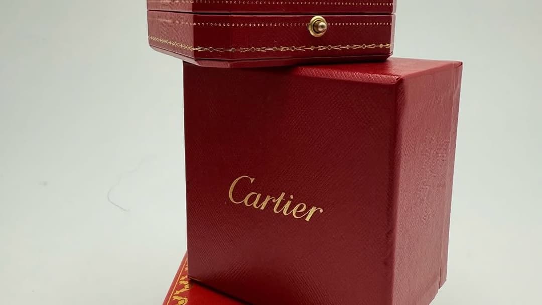 Des boites à bijoux Cartier Des boites à bijoux Cartier