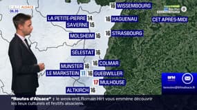 Météo Alsace: de la pluie ce lundi, jusqu'à 16°C à Colmar et à Strasbourg