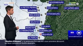 Météo Alsace: de la pluie ce lundi, jusqu'à 16°C à Colmar et à Strasbourg