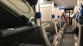 Grève: ce TGV Paris-Bordeaux est parti avec de nombreux sièges vides
